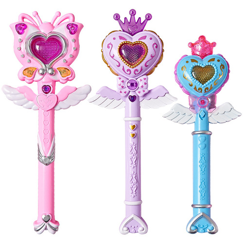 Children's Fairy Magic Wand Toy Glowing Elsa Princess Little Magic Fairy Girls Flash Girls Girls New Year Gift