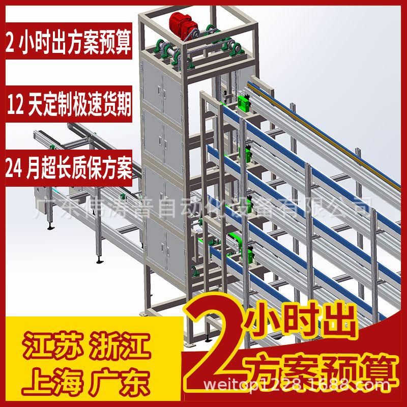 深圳工厂电源老化线3D投影仪多层老化线显示器在线老化组装线