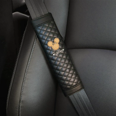 Children's Car Inner Shoulder Cover, Seat belt shoulder pad - single-light-khaki-qiqi-head-shoulder-covers