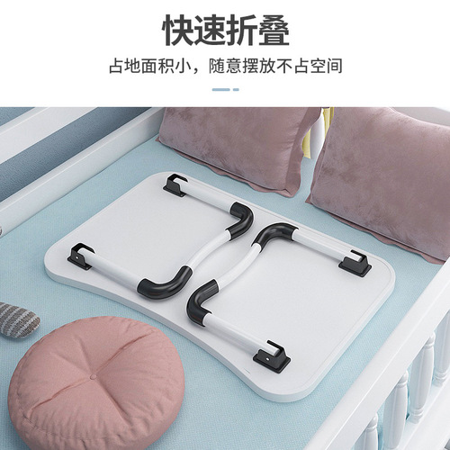 Computer desk bed desk simple rental home bedroom folding table student dormitory writing table lazy small table
