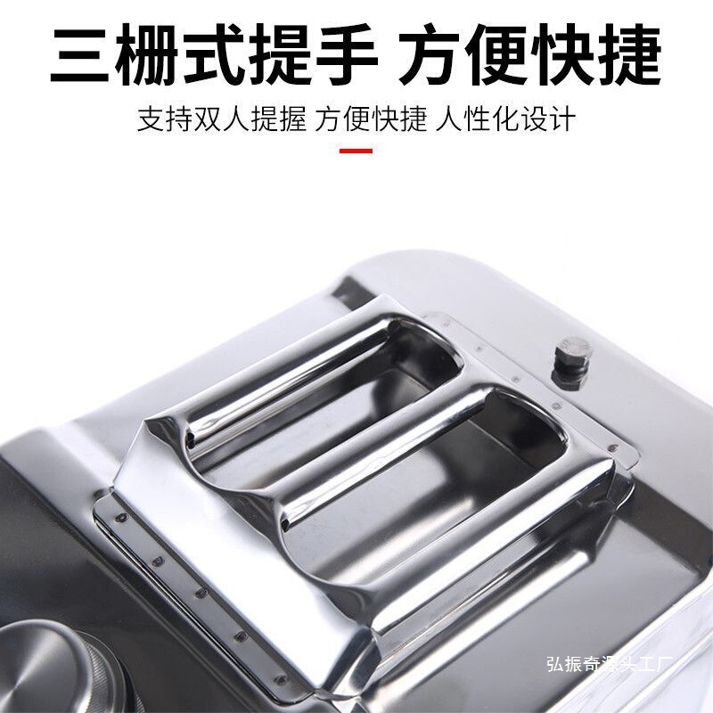 304加厚不锈钢油桶10升20备用油箱自驾油壶便携式汽柴油桶加厚201|undefined
