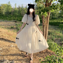 法式温柔风仙女连衣裙春夏季2025年新款初恋超仙甜美在逃公主裙潮