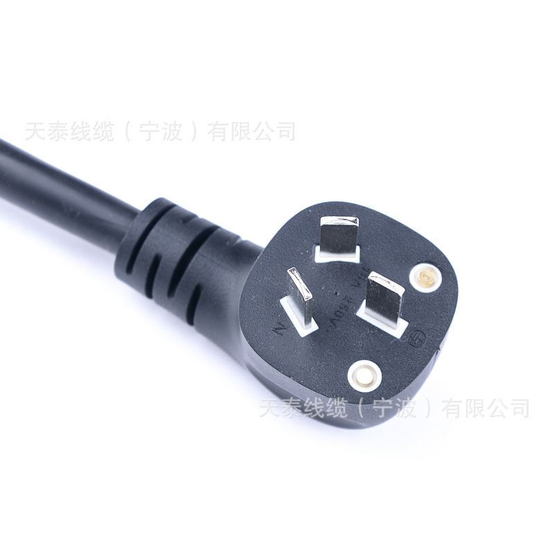 Supply of 16A National Standard Plug with Temperature Control Five-Core Power Cord 16A High-Power Charging Pile Plug Cord