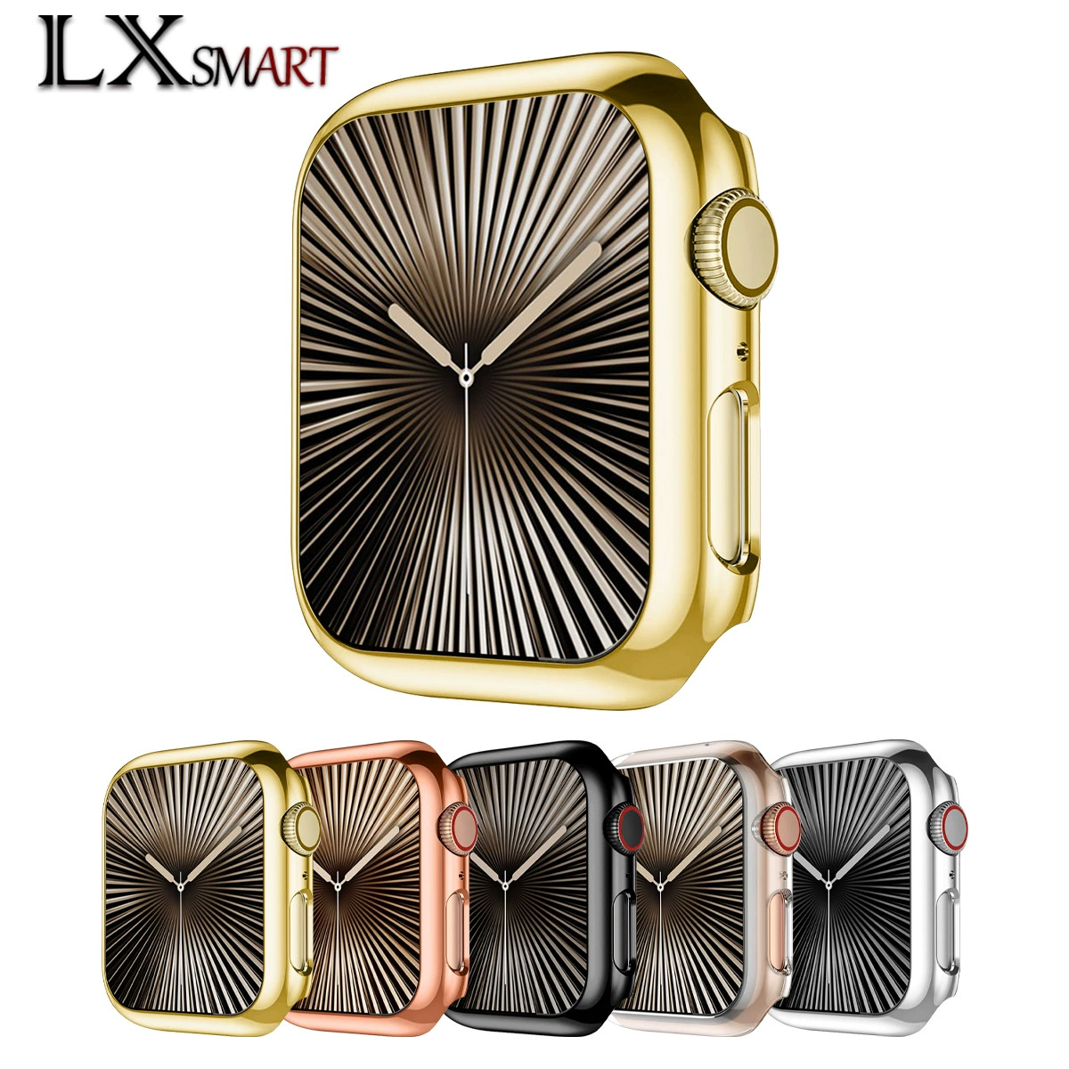 Применимо для Apple watch10 ultra PC с гальваническим полым покрытием границы iwatch часы защитная оболочка