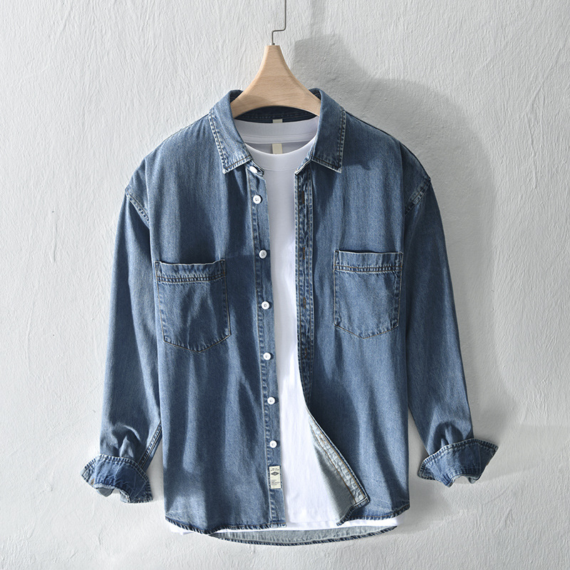 Autumn Japanese casual retro comfortable shirt