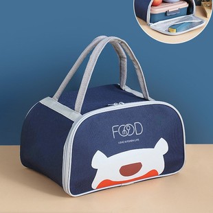 Insulated Lunch Box Bag Thickeneded Aluminum Foil Large Lunch Bag for Working Students with Rice Handbag Waterproof Shihua