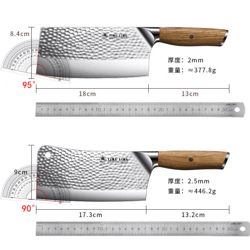 Cuchillo de cocina de acero inoxidable forjado, cuchillo de cocina, cuchillo de cocina, cuchillo de cocina, cuchillo de hueso, cuchillo de cocina, cuchillo de cocina