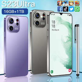 智能手机S23Ultra 跨境安卓手机 6.8寸刘海大屏超簿国产手机