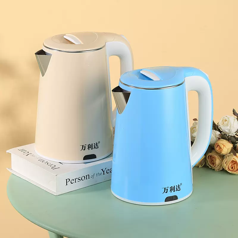 严选万利达电热水壶 大容量烧水壶 酒店宾馆公寓专用电热水壶礼品