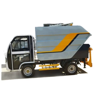 4-Cubic-Meter Garbage Removal Vehicle, Elektrik zibil maşınları