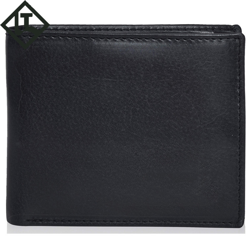 真皮钱夹商务 亚马逊活页多卡位皮包 牛皮高档rfid男士钱包