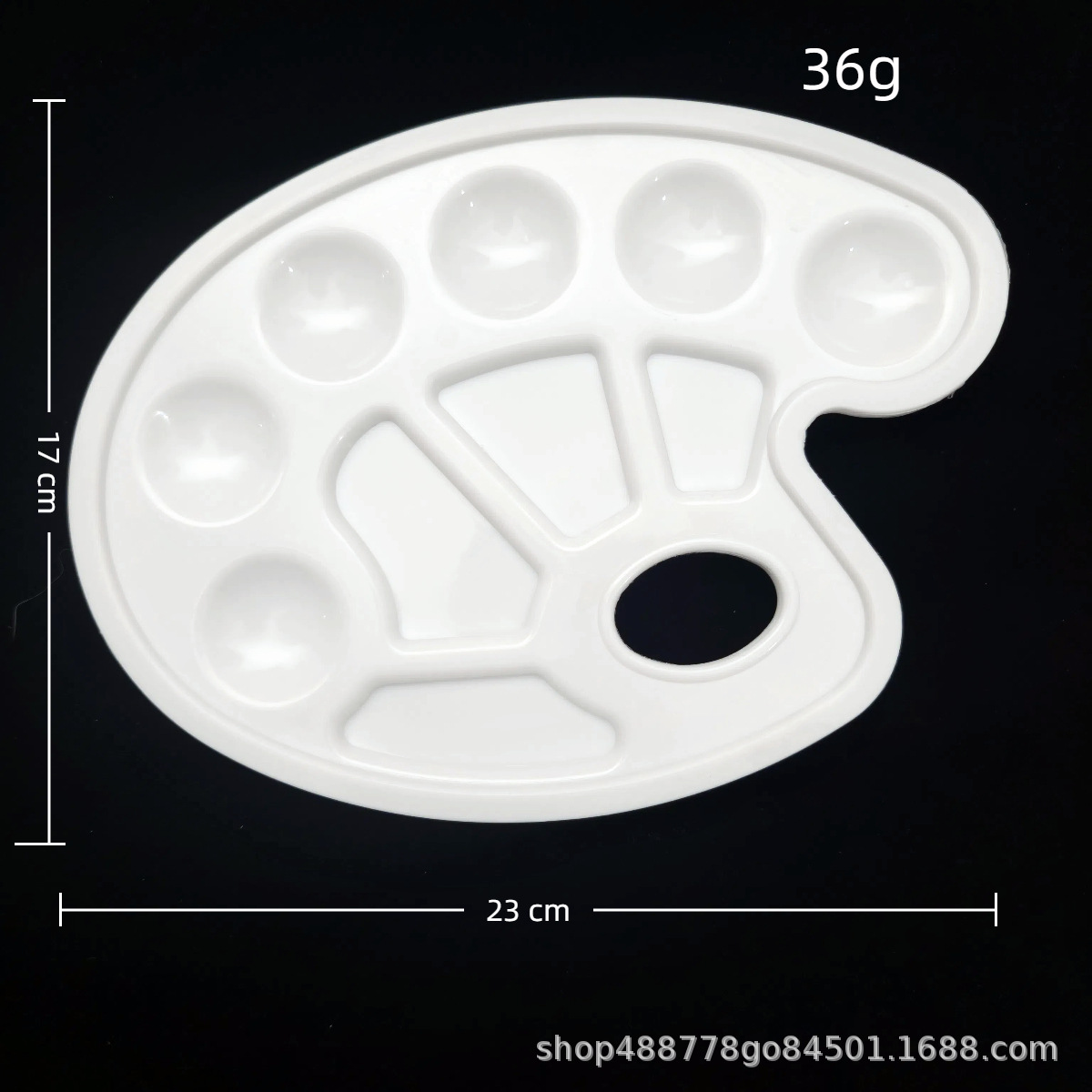 Paleta de color multi-especificación directa de fábrica   Pintura paleta acuarela pie pequeño tablero de pintura artística tablero de pintura manual