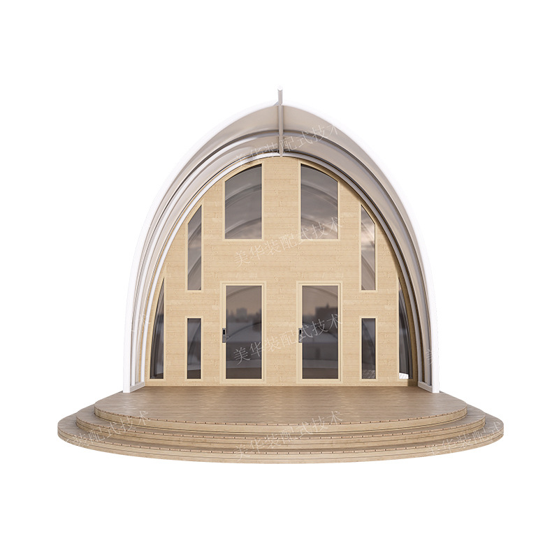 Bolin de lujo concha hotel tienda de campaña red campamento grande tienda de campaña salvaje con fábrica de tiendas de baño