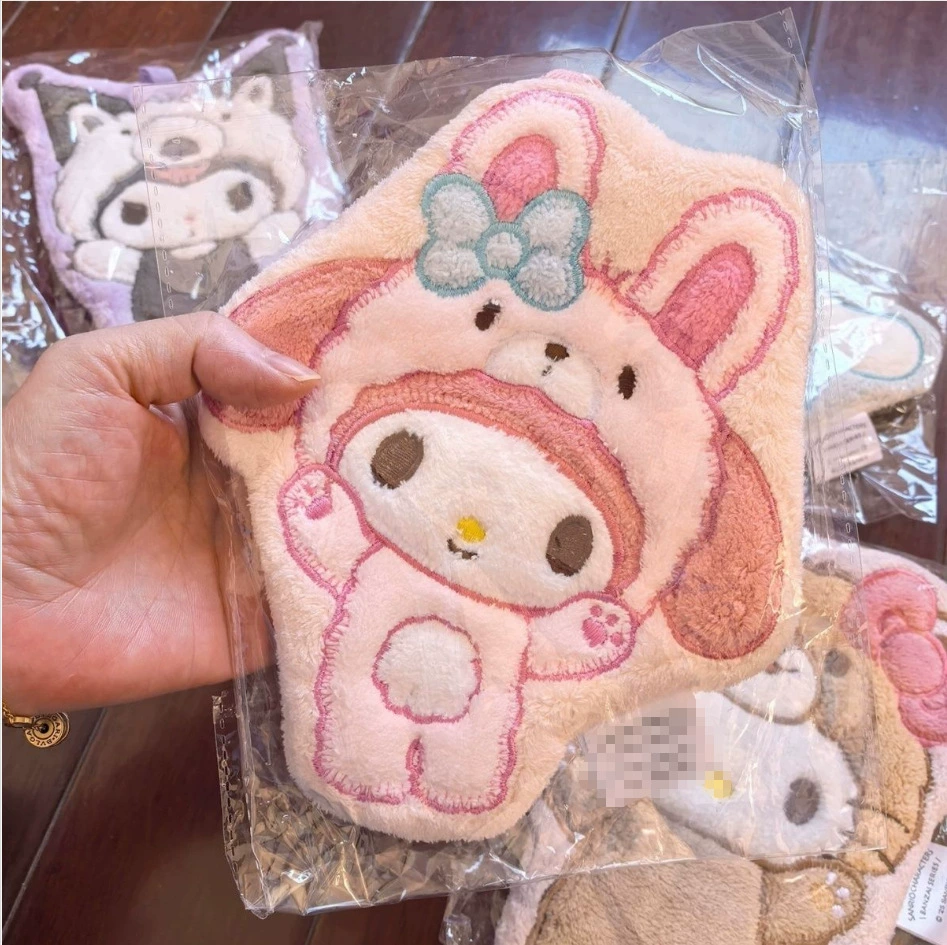 Полотенце для рук (Hello Kitty) плюшевое утолщённое быстрое впитывание, универсальный размер