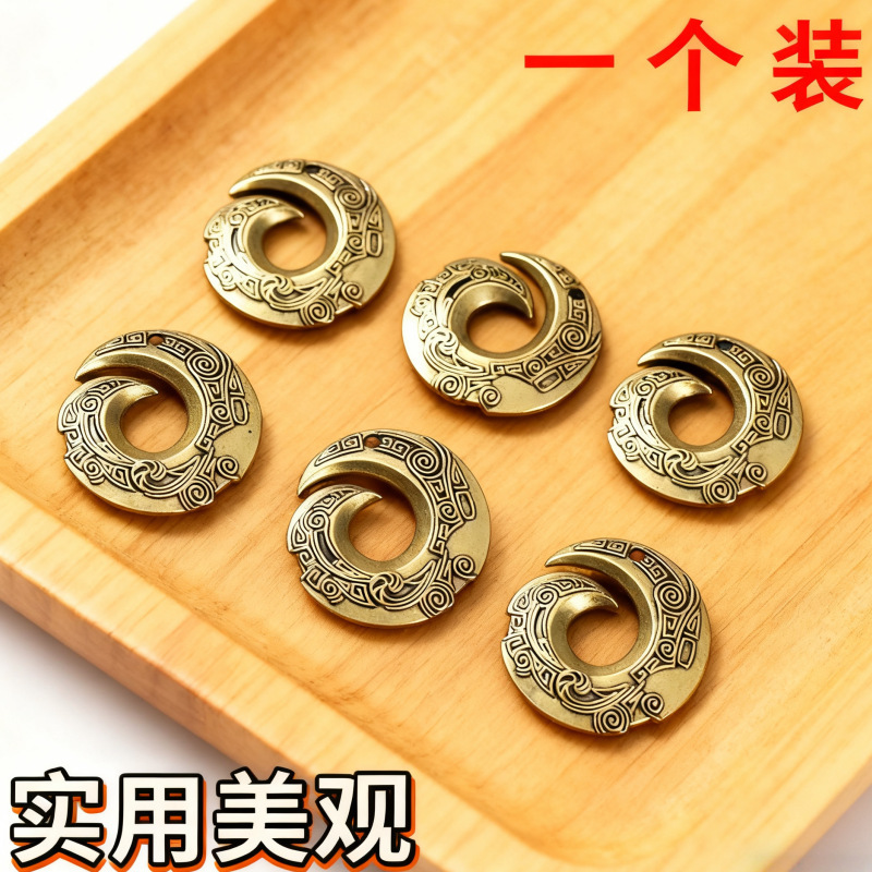黄铜葫芦招财乌龟好运葫芦日进斗金有福算盘百福缸钥匙扣配件批发|undefined