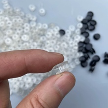 洞洞鞋鞋花底座 滴塑扣diy洞洞鞋工字扣装饰扣透明扣子