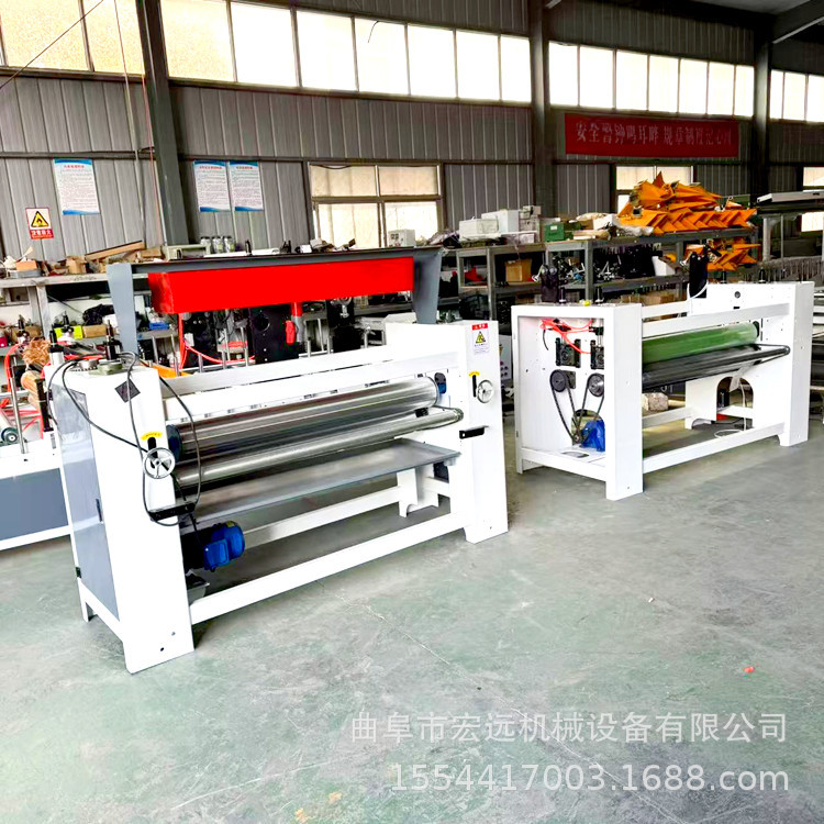 自动加热贴纸机玻璃贴纸机 大板覆膜机 热熔胶贴合机