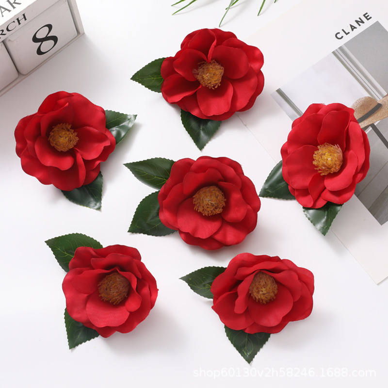 Camellia simulation flower flower head decoration flower diy flower head decoration big camellia simulation flower decoration simulation flower Camellia simulation flower flower head decoration flower diy flower head decoration big camellia simulation flower decoration simulation flower