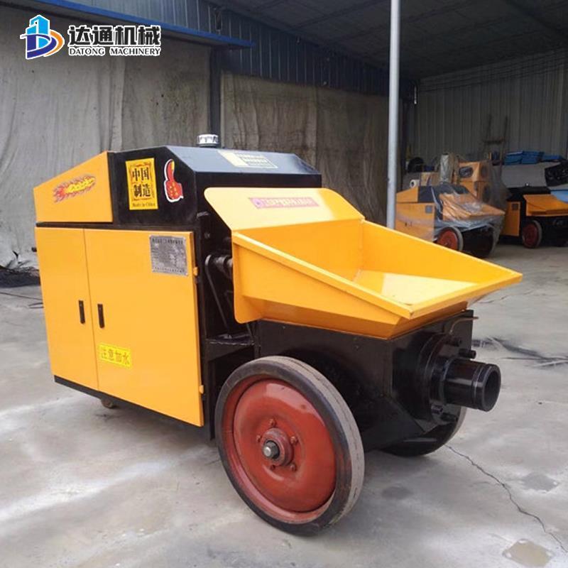 批发柱泵二次混凝土颗粒料机水泥输送泵砂浆大构造浇筑斜式地泵上