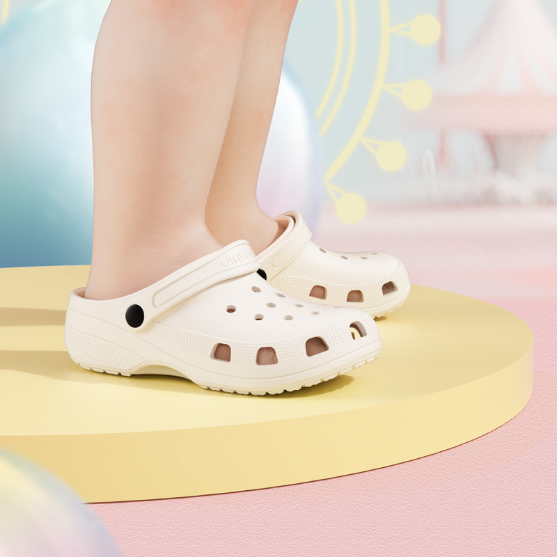 Lidani のうんちを踏んでいるような子供用下駄、男の子用 2025 年夏の新しいスタイルの女の子用滑り止めつま先サンダル|undefined