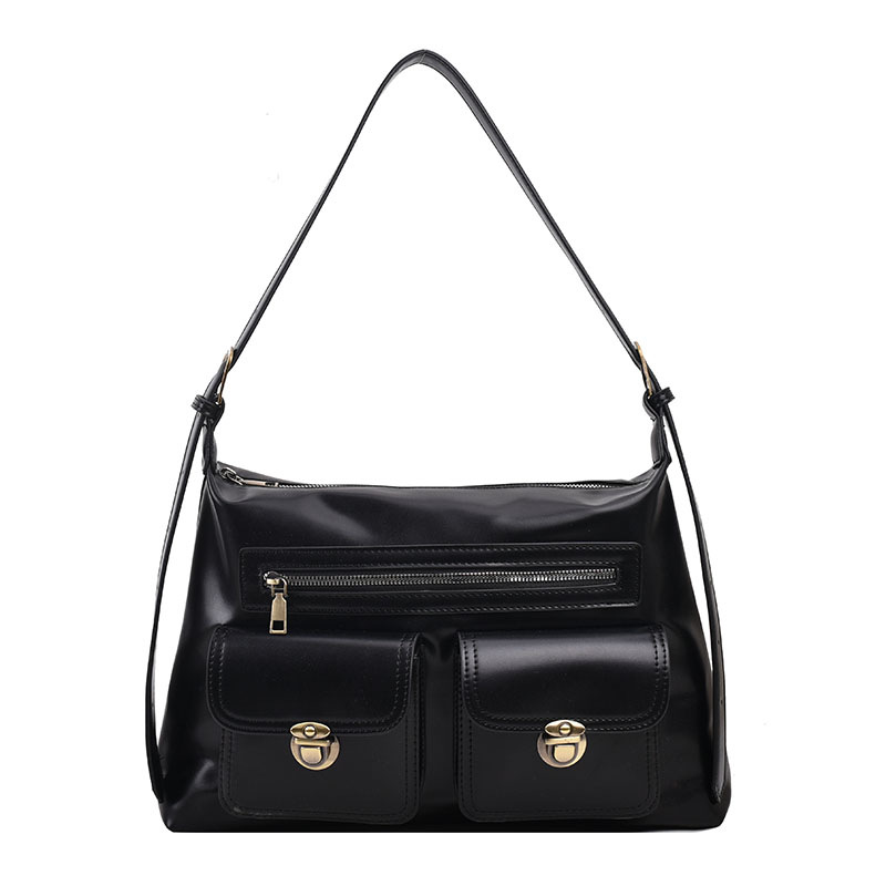Cross-border 2026 nuevo bolso de moda de primavera PU bolso de bolsillo de mujer bolso retrógrado bolso de hombro