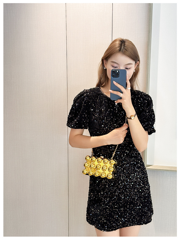 Acrylic bag 2025 New style, European and American cross-border single-shoulder fashionable design women's chain box bag undefined
