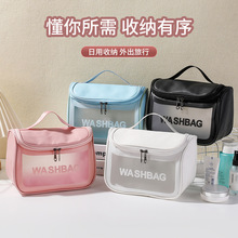 跨境新款高颜值化妆包大容量化妆品收纳箱化妆师专用带灯带化妆箱