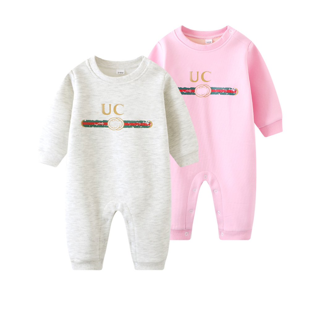 Cotton long-sleeve with a round collar for new born