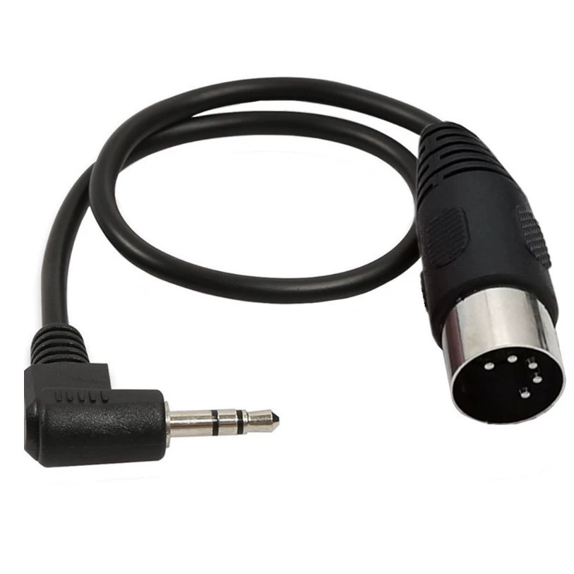 3.5mm 90° локоть аудио-разъем MIDI 5-корпус ротор -проводка компьютерный аудио вывод MIDI5 ядро DIN5P