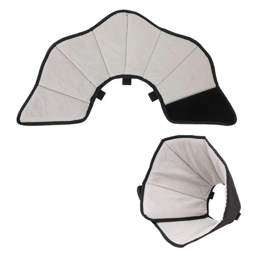 Элизабет Кольцо Собака Кошка позор кольцо домашнее животное Большая Собака Анти-облизывание анти-укуса воротник головной убор фланелевый ошейник