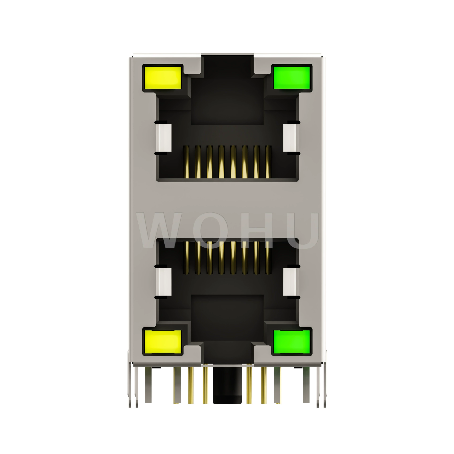 SYT59212188AB1A1DY1F022 2X1 Две лампы 2x1 Без ламповых разъемов Ethernet RJ45