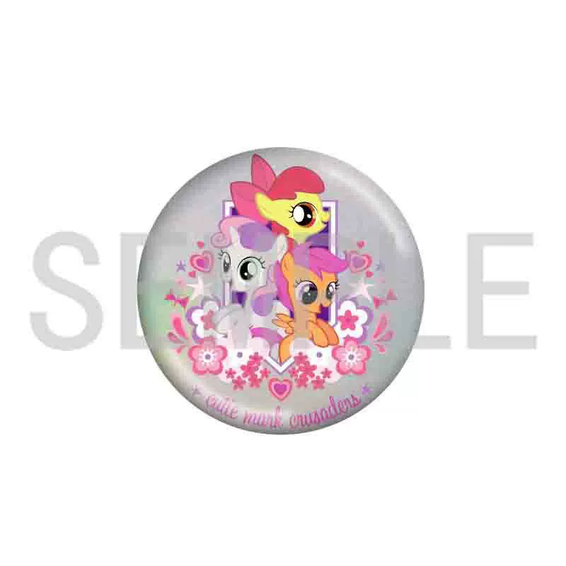 Старшая деталь Little Ma Bolly 75 Двойная вспышка Панель Значок Bad My Little Pony, Hyatt, Ziyue Yunbao Apple Jiaer