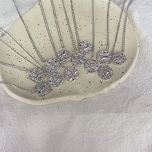 十二星座925纯银项链女锁骨链轻奢简约小众设计高级感冷淡风新款