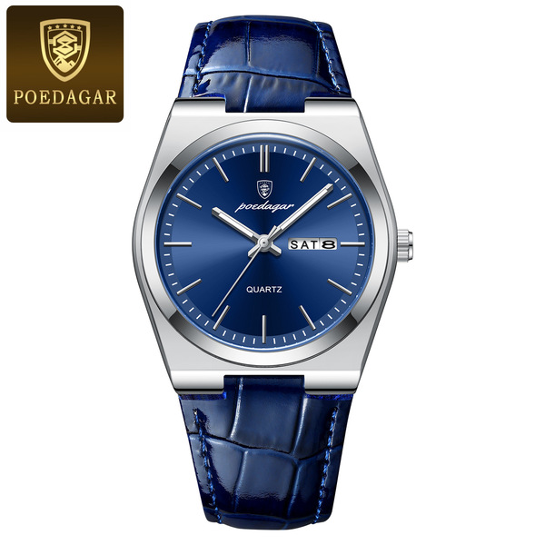 POEDAGAR/ Waterproof quartz swiss watch