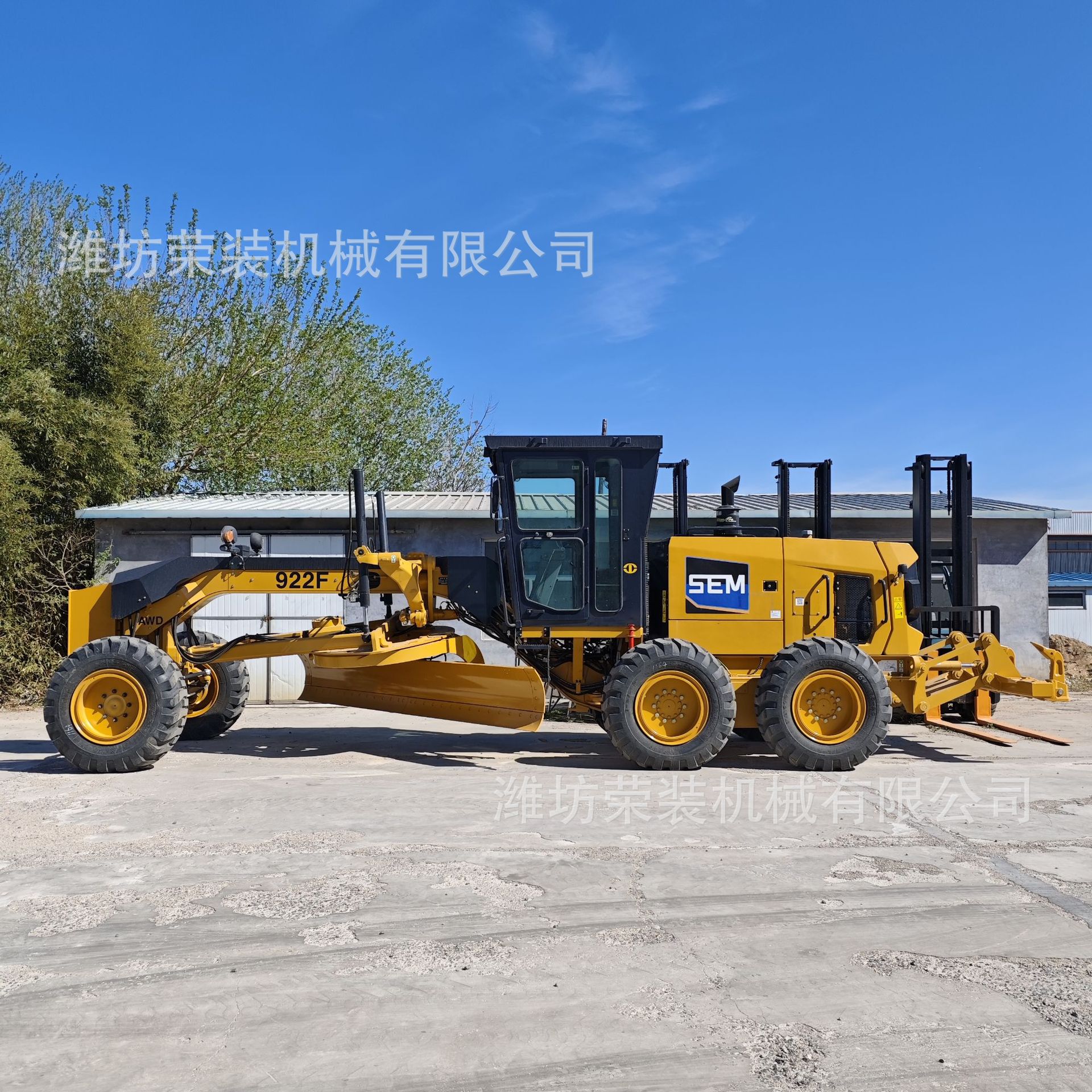 卡特彼勒子品牌SEM平地机919刮平机二手921平地机山工系列产品