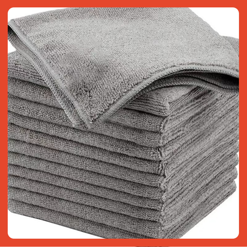 Cross-Border Blue Towel for Household Cleaning, Car Washing, Kitchen Dishwashing, Absorbent Cleaning Cloth