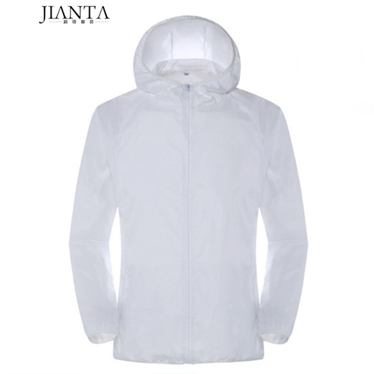 Factory wholesale outdoor skin windbreaker women's sunscreen men's couple's quick-drying fishing suit team advertising shirt printing