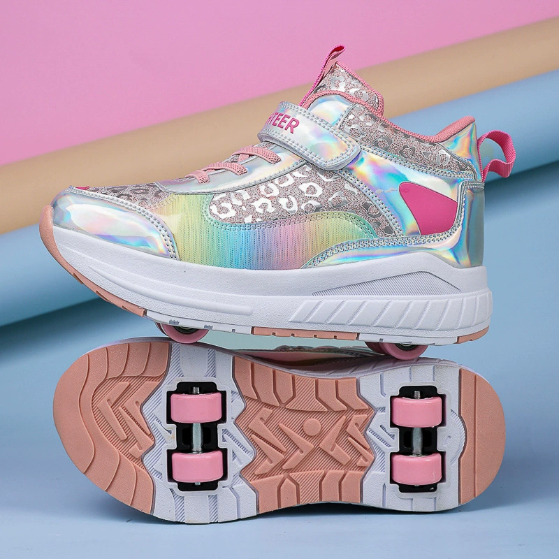 Children's removable summer skates on four wheels for men and women