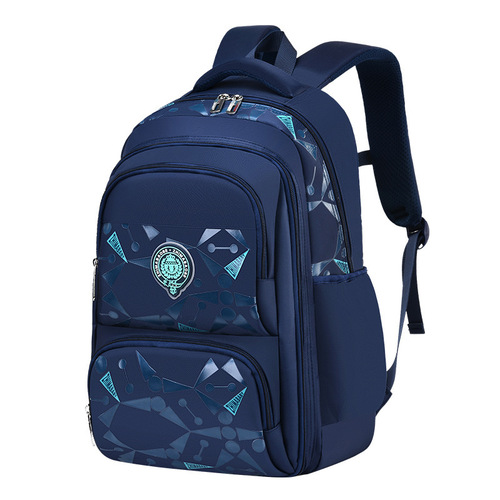 2024 Spine Protective Breathable Printed Waterproof Large Capacity Korean Style Casual Boys and Children Primary School Bags Wholesale