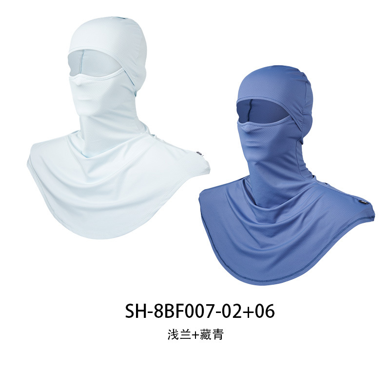 Secado al sol musgo chal cabeza cubierta cara completa transpirable verano trabajo al aire libre pesca pescado motocicleta montar a prueba de sol cubierta de la cabeza