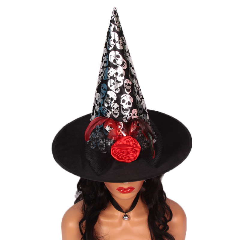 Sombreros de bruja de Halloween Sombreros de baile Sombreros de fiesta Sombreros de bruja de Halloween Sombreros de bruja mágica