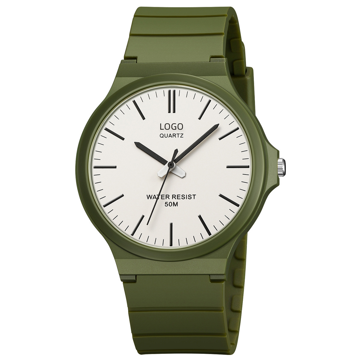 50 metros de reloj de cuarzo impermeable personalizado examen de estudiantes reloj especial unisex gran dial fábrica de relojes profesionales