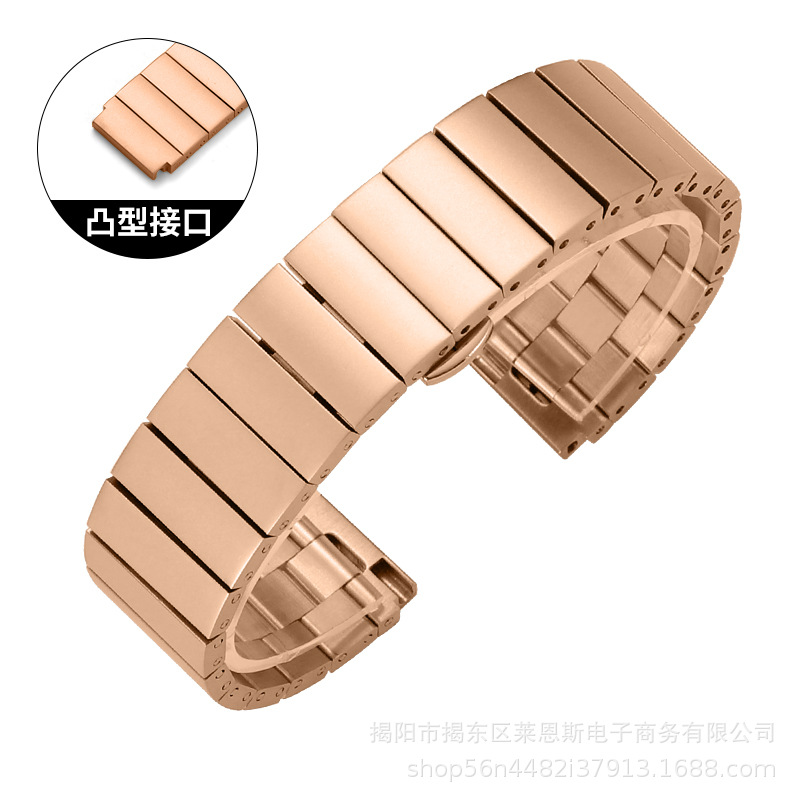 HW-rose gold-bead convex head