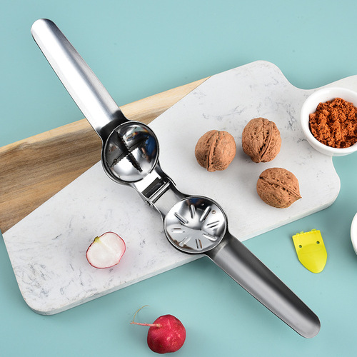 Nut Cracker, Chestnut Opener, Cross-Cutting Chestnut Cracker, Walnut Cracker, Nut Sheller, Raw and Cooked Chestnut Peeler, Chestnut Peeling Tool