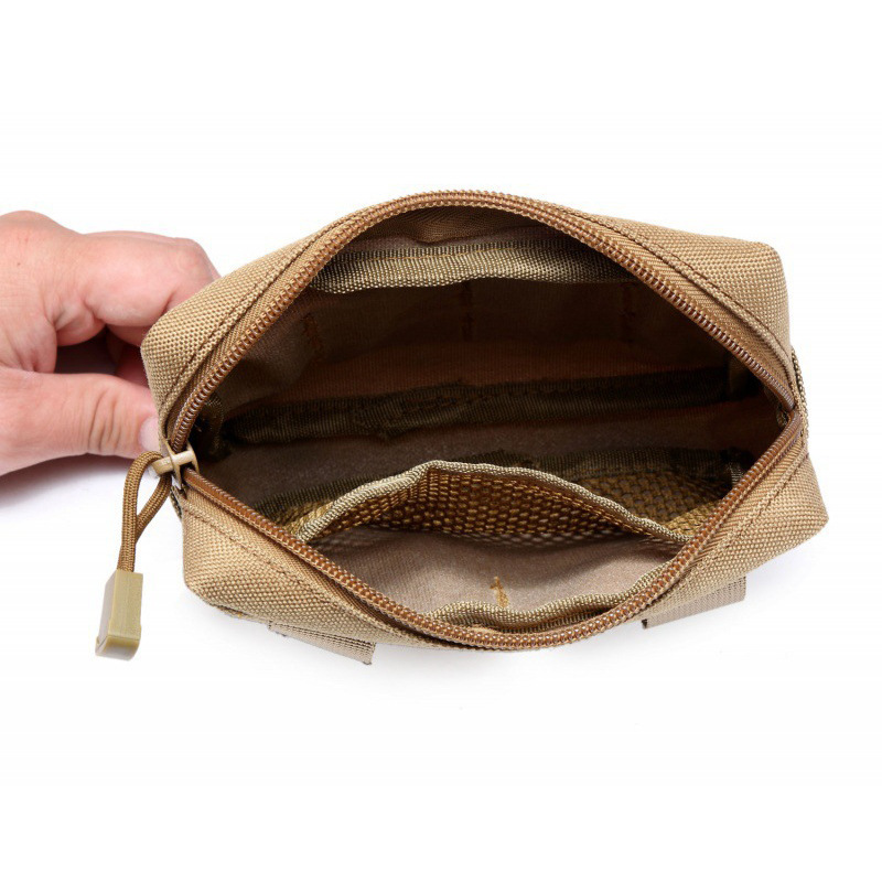 600D tactical EDC toolkit outdoor sports accessory multifunctional camouflage waist mobile phone storage bag_voghion.com