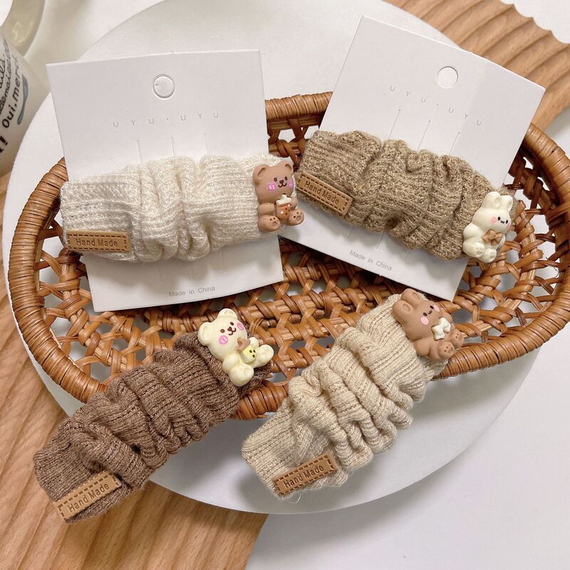 Internet Celebrity Autumn and Winter New Wool Cartoon Cute Side Clip Hairpin Japanese and Korean Elegant Girl Bangs Clip Boutique Hair Accessories Internet Celebrity Autumn and Winter New Wool Cartoon Cute Side Clip Hairpin Japanese and Korean Elegant Girl Bangs Clip Boutique Hair Accessories