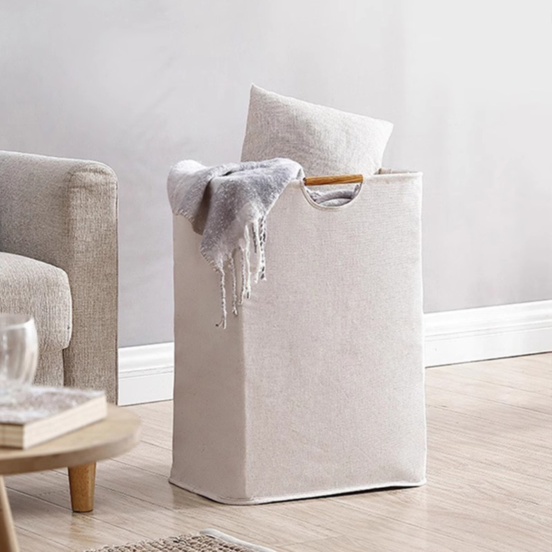 Cesta de ropa estilo ins cesta de lavandería simple cesta de lavandería doméstica plegable cesta de ropa cesta de yoga estera caja de almacenamiento