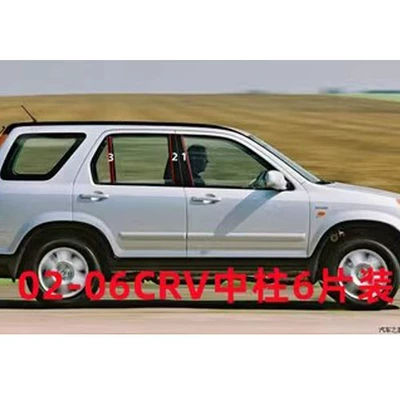Şüşə kənarı xromları/moldingləri – for Honda 10th generation Civic - transparent-02-06crv