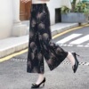 Summer bamboo ethnic trousers, skirt, for middle age, ethnic style, western style, plus size