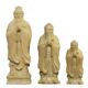 Peach wood carved Confucius wooden crafts teacher desktop send teacher send gifts living room study wood carving ornaments